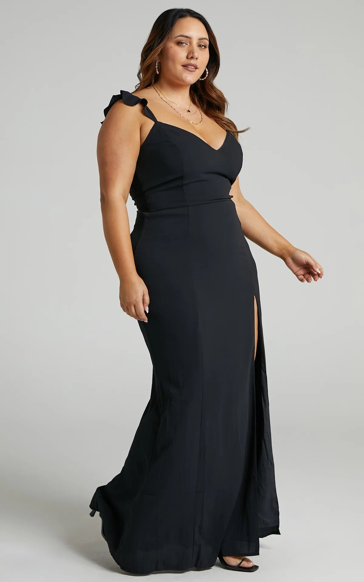 Ella Sleeveless High Slit Long Dress
