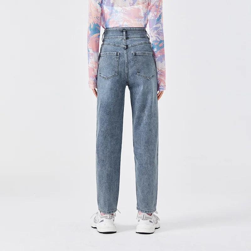 Hazael High Waist Loose Tapered Pants