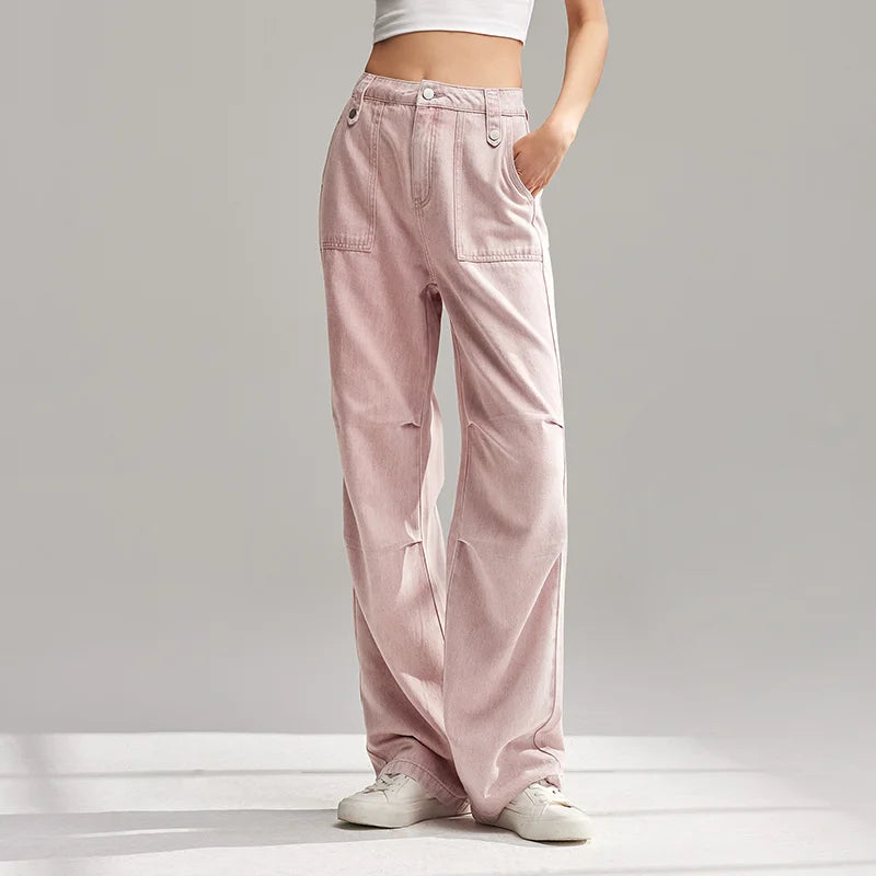 Jeans Tide Cool Wide-Leg Trousers