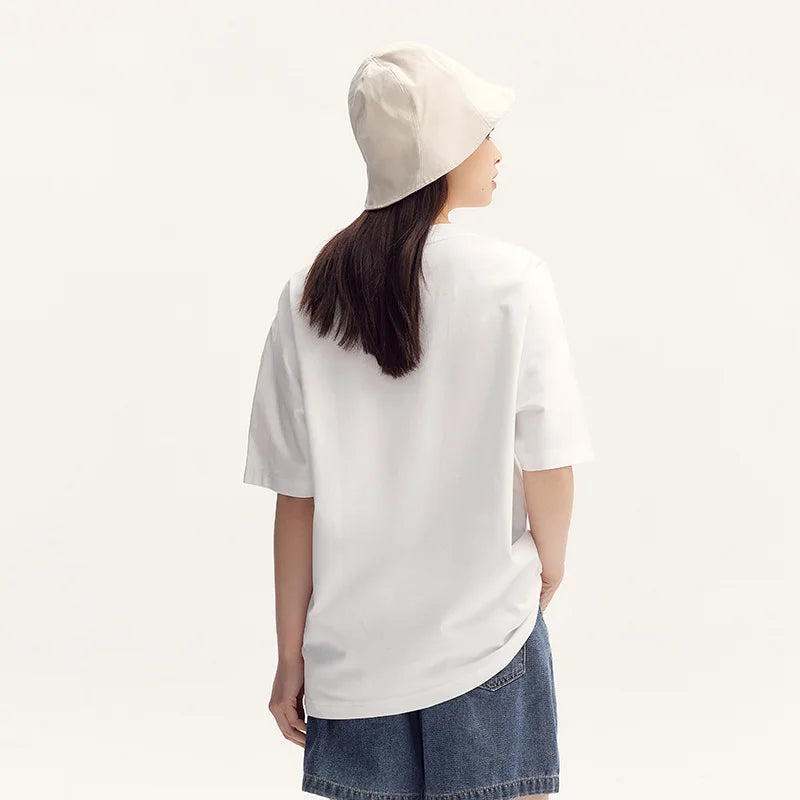 Wee Mid-Length Cotton Short-Sleeve Panda Oversized