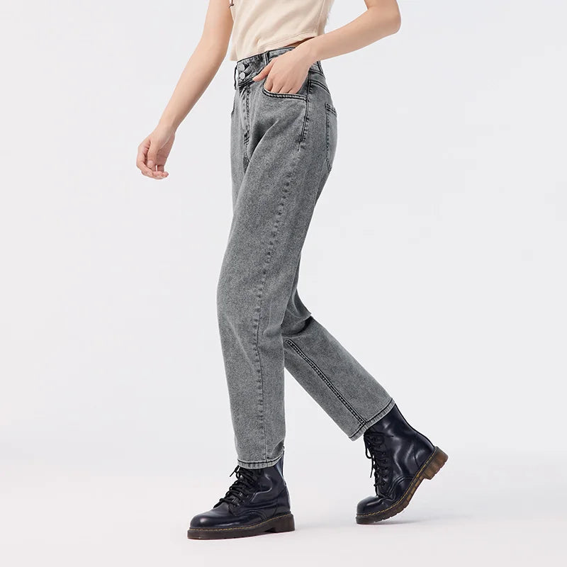 Marim Retro High Waisted Tapered Pants