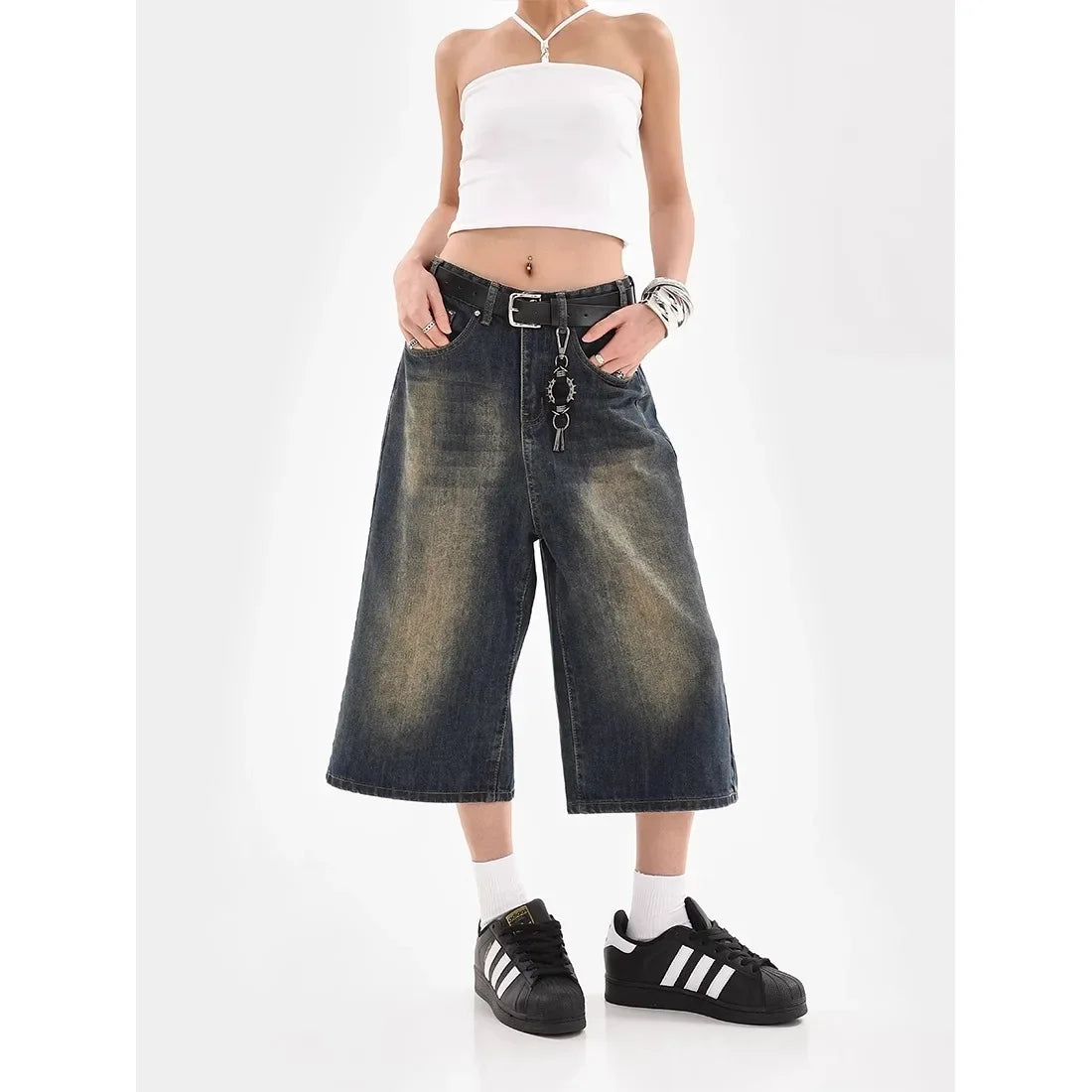 Kimich wide-leg shorts