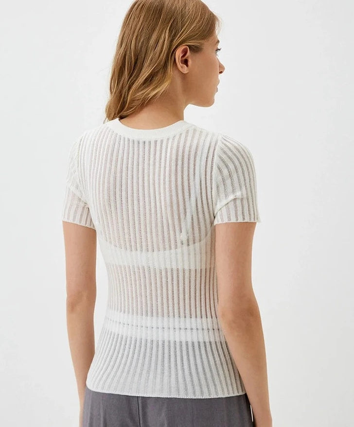 KZ See ThroughTop Short Sleeves