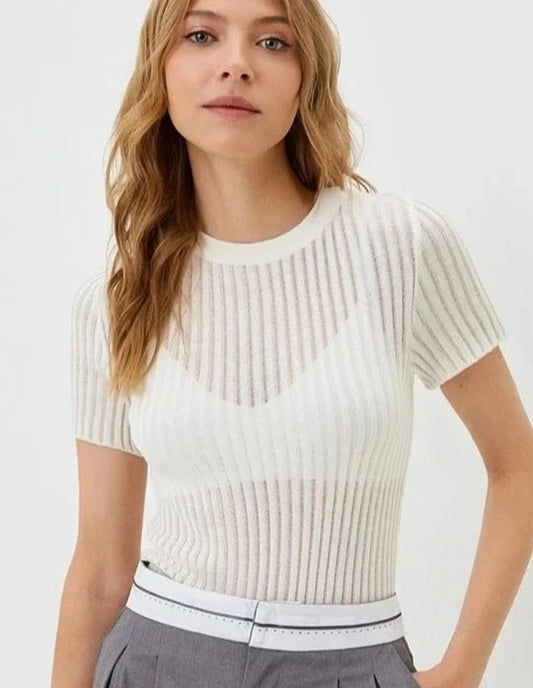 KZ See ThroughTop Short Sleeves