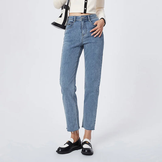 Irenes Comfortable Straight Jeans