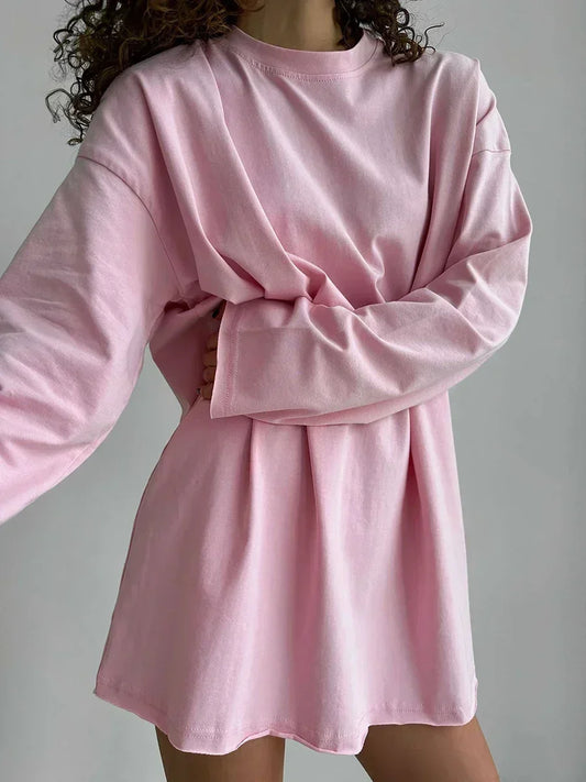 BC  Cotton Long Sleeve Loose Tops Shirts