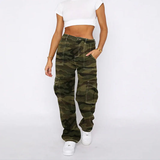 Vintage Baggy Cargo pants with Multiple Pockets