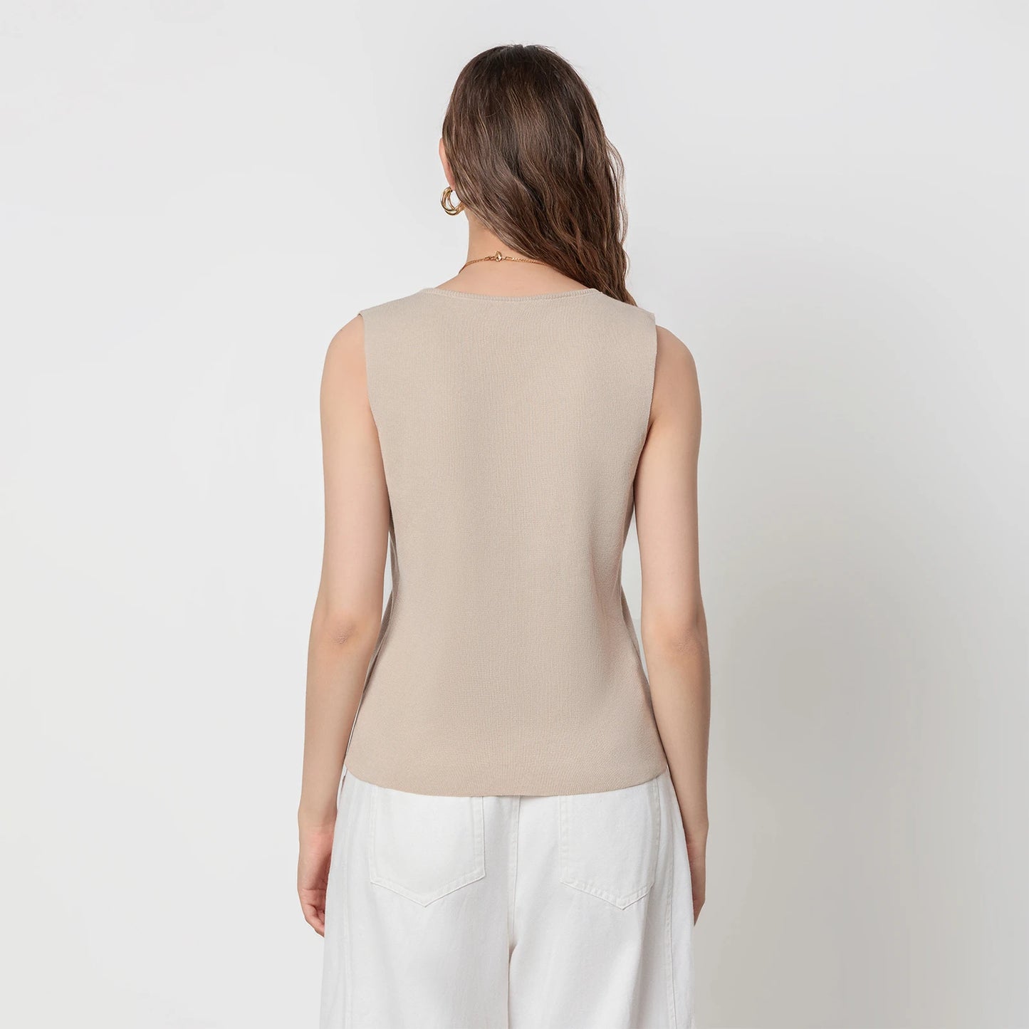 BC Sleeveless Waistcoats V Neck Button Down Vest