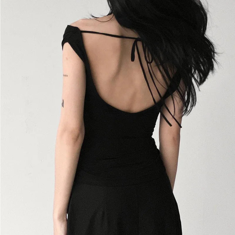 Sha Short Sleeve Top Off Shoulder
