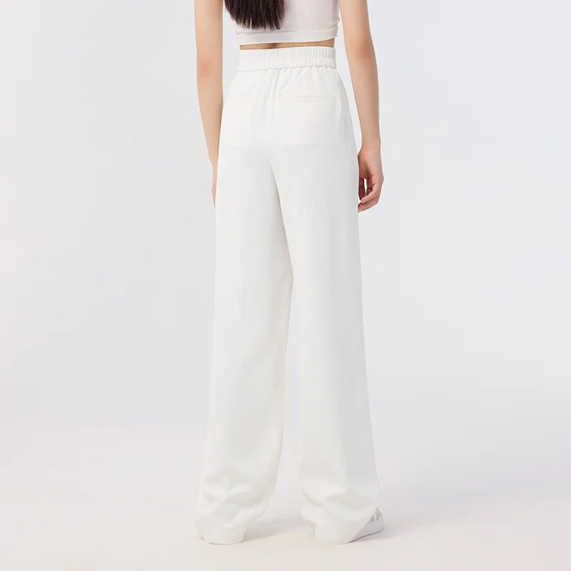 Suit Pants High Waist Wide Leg