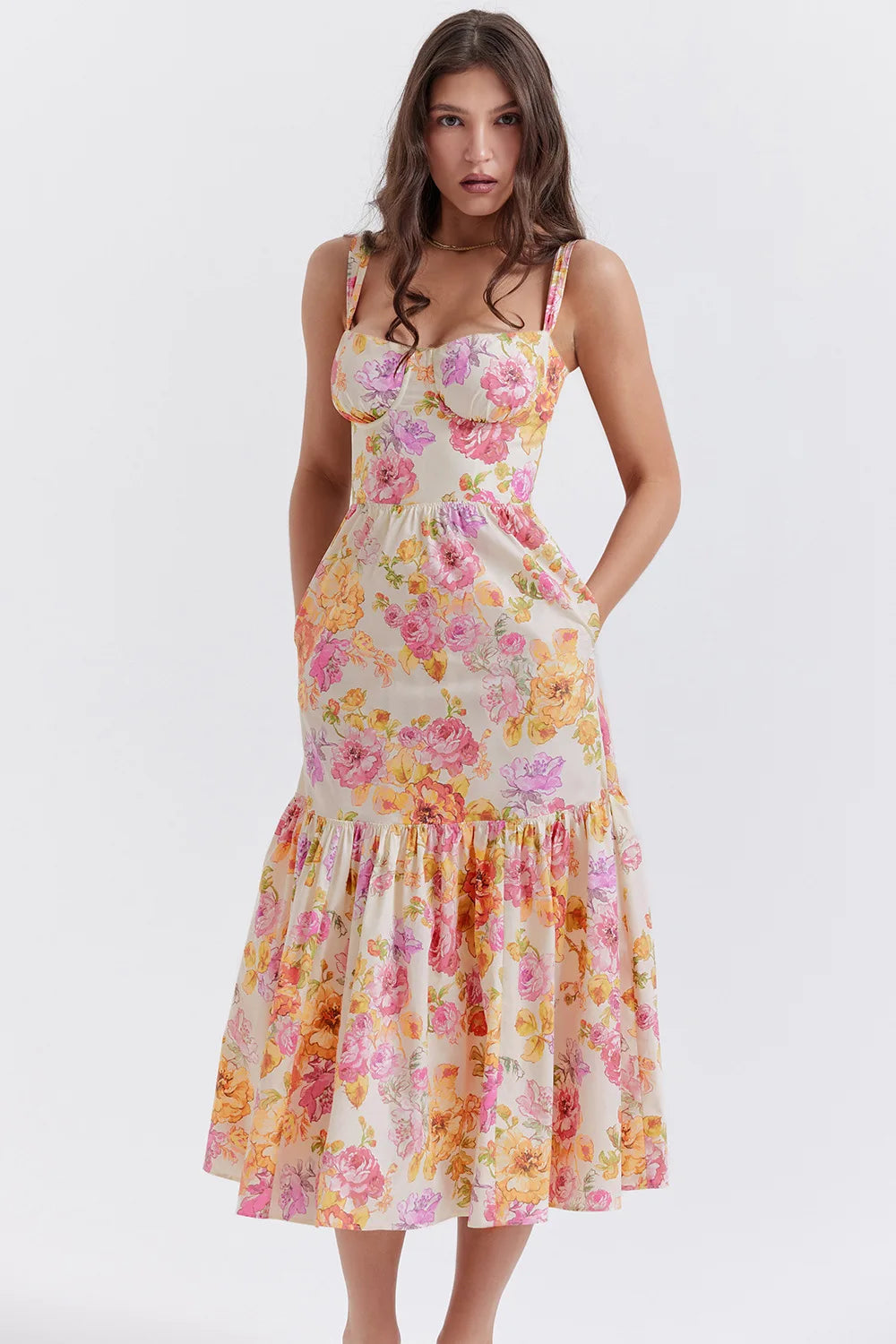 Rayella Vintage Floral Dress