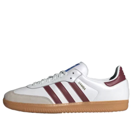 adidas originals Samba OG 'White Burgundy Gum'