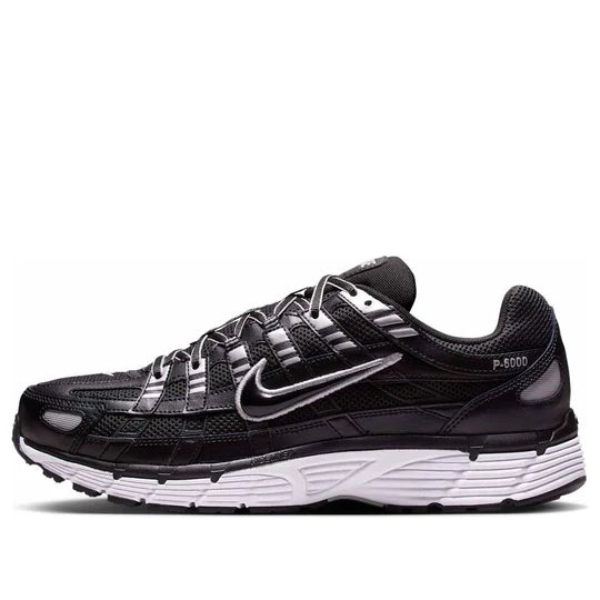 Nike P-6000 'Black White Metallic Silver'