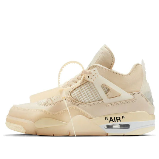 Off-White x Air Jordan 4 SP 'Sail'