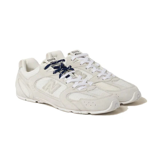 Miu Miu x New Balance 530 SL Suede and Mesh White